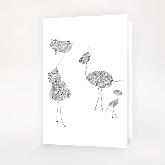 Creatures Greeting Card & Postcard by Kapoudjian