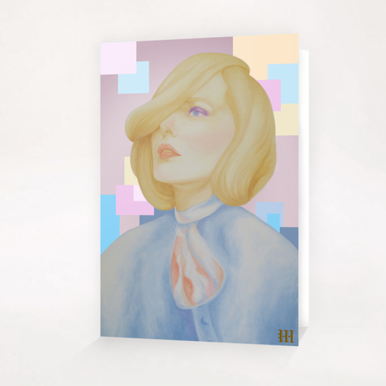 Florine Greeting Card & Postcard by Mathilde MILLERANT