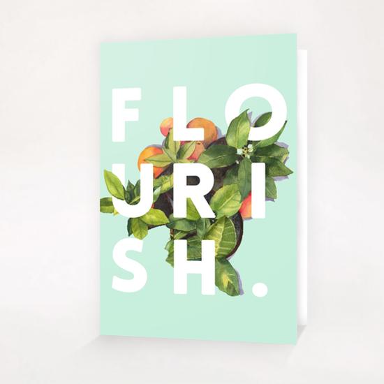 Flourish Greeting Card & Postcard by Uma Gokhale