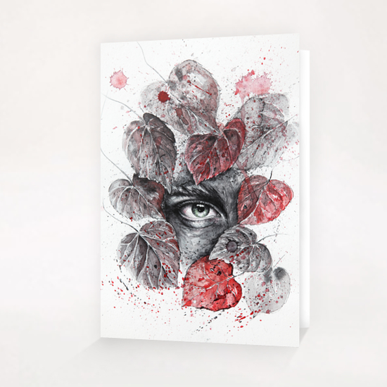 The Watcher Greeting Card & Postcard by Nika_Akin