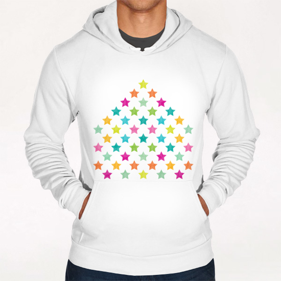 Colorful Star Hoodie by Amir Faysal