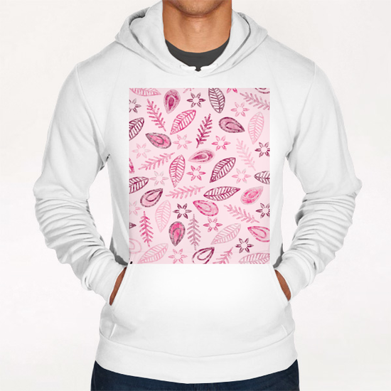 Watercolor Floral X 0.7 Hoodie by Amir Faysal