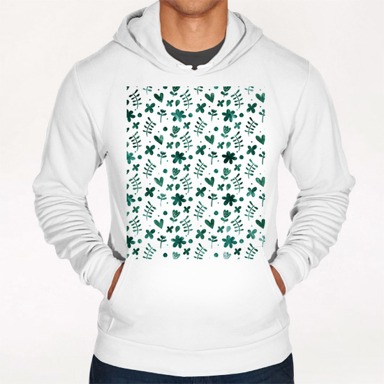 LOVELY FLORAL PATTERN #8 Hoodie by Amir Faysal