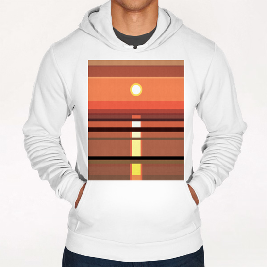 Minimalist landscape III Hoodie by Vitor Costa