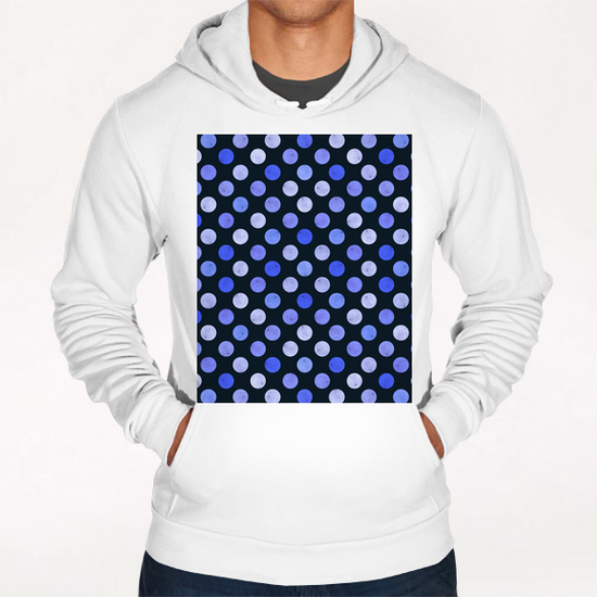 Watercolor Polka Dots #2 Hoodie by Amir Faysal