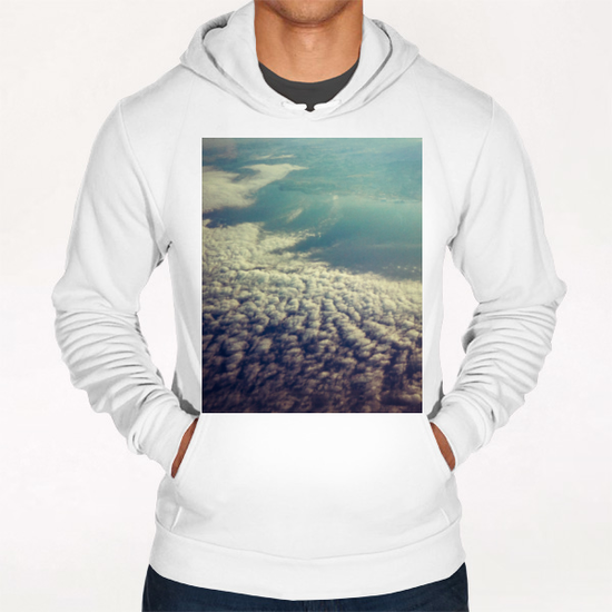 Clouds from plane Hoodie by Salvatore Russolillo