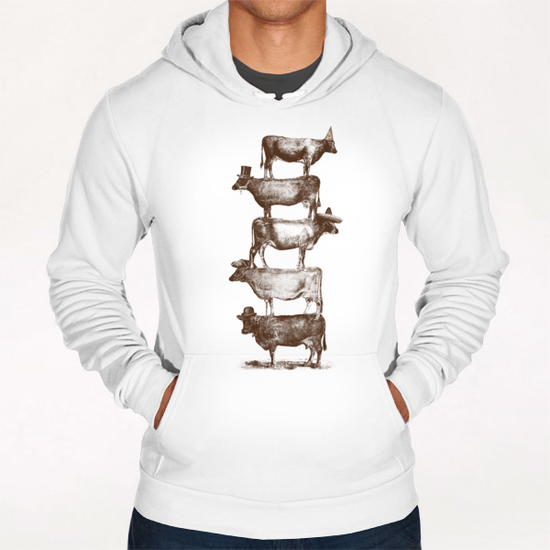 Cow Cow Nuts Hoodie by Florent Bodart - Speakerine