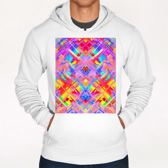 Colorful digital art splashing G470 Hoodie by MedusArt