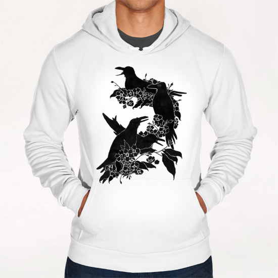 A Feast For Crows Hoodie by Tobias Fonseca