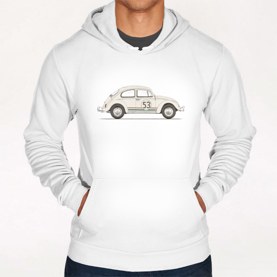 Famous Car - VW Beetle Hoodie by Florent Bodart - Speakerine