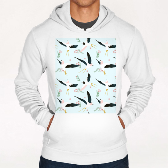 Birds Hoodie by Uma Gokhale