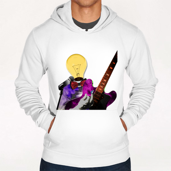 Guitarist Hoodie by Kapoudjian