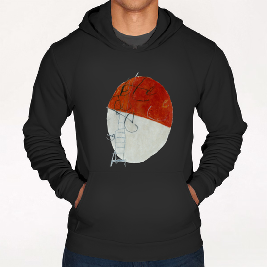 Composition 12 Hoodie by Jean-Noël Bachès