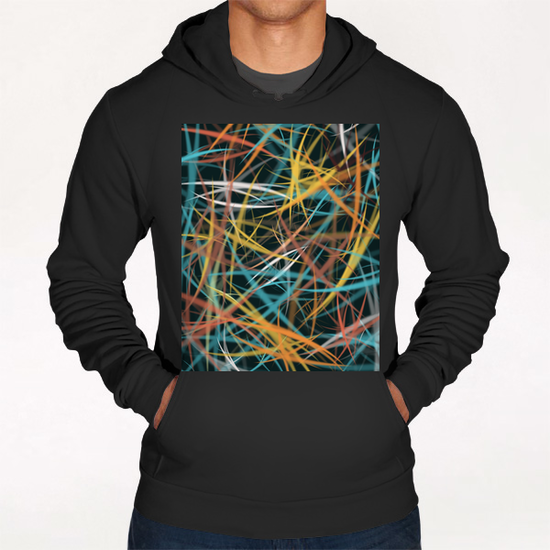 Abstract GEO X 0.27 Hoodie by Amir Faysal