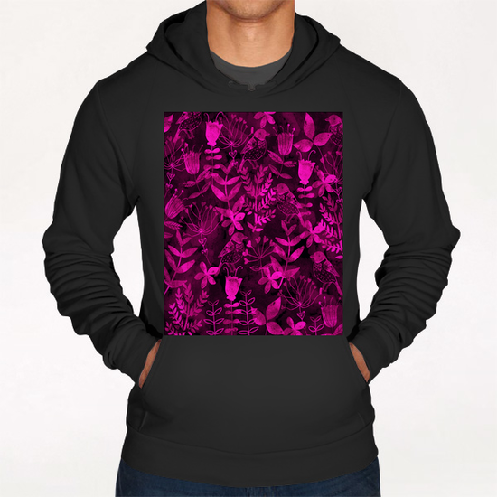 Abstract Botanical Garden X 0.2 Hoodie by Amir Faysal