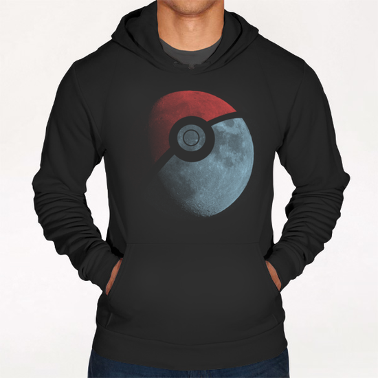 Poke Moon Hoodie by Tobias Fonseca