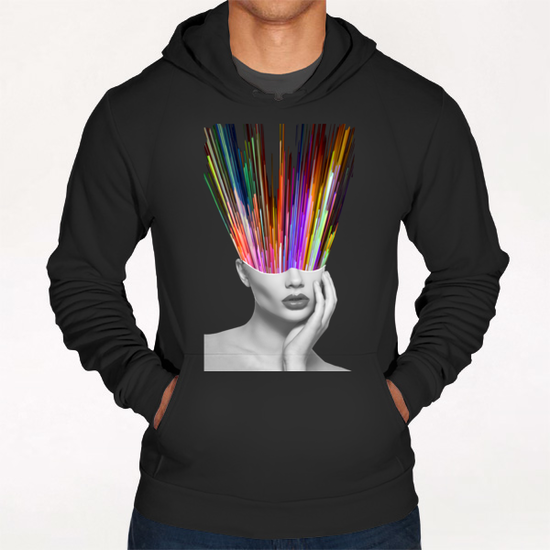 Head in the Colors Hoodie by K. Leef