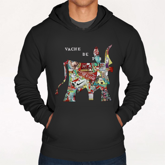 Vache de pub Hoodie by frayartgrafik