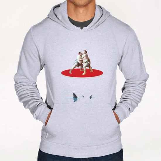 Dangerous Japanese Wrestling Hoodie by tzigone