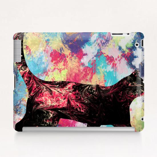 Abstract Cat Tablet Case by Amir Faysal