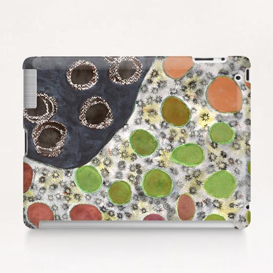 Playful Yin and Yang Pattern Tablet Case by Heidi Capitaine