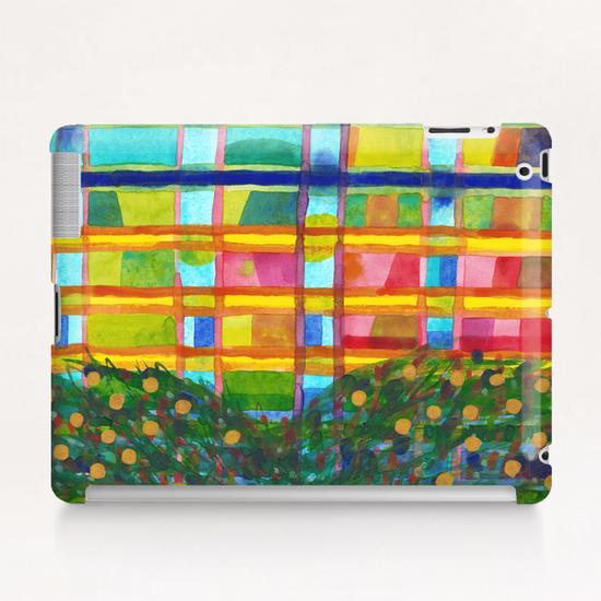 Tree In Front Of A Building  Tablet Case by Heidi Capitaine