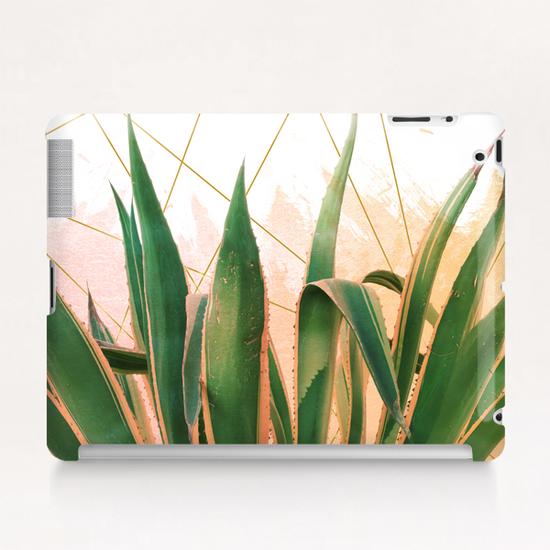 Cactus with geometric Tablet Case by mmartabc