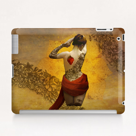 My Heart The Rose Tablet Case by DVerissimo