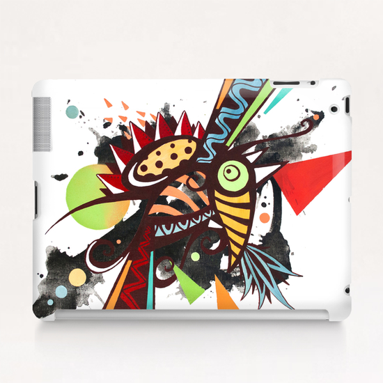 Fragmented incandescent nature Tablet Case by Skount