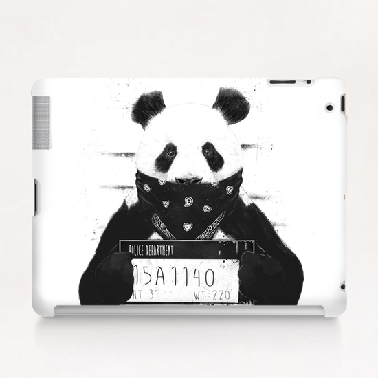 Bad panda Tablet Case by Balazs Solti