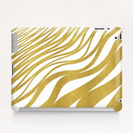 Golden Wave Tablet Case by Uma Gokhale