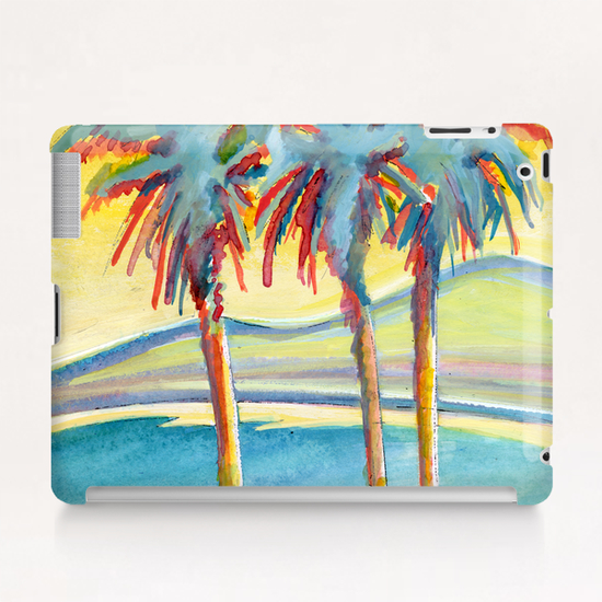 Palm Tree on the French Riviera Tablet Case by Georgio Fabrello