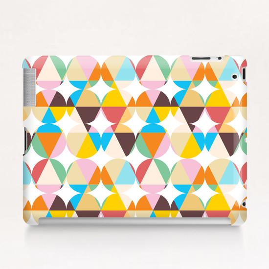 Retro Geometry Tablet Case by Uma Gokhale