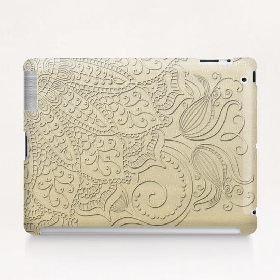 Mandala - Ghost canvas Tablet Case by Alexandre Ibáñez