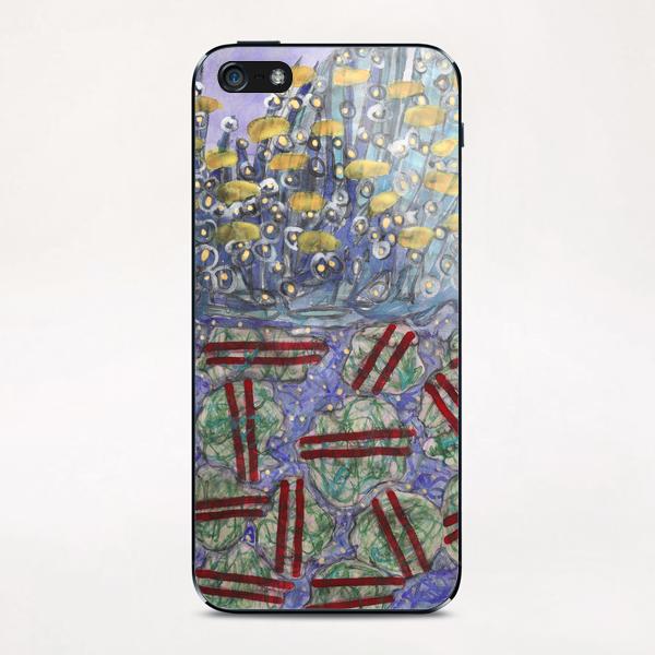 Glittering Underwater Life  iPhone & iPod Skin by Heidi Capitaine