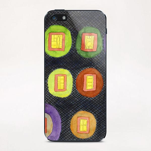 Lighted Windows in the Dark iPhone & iPod Skin by Heidi Capitaine