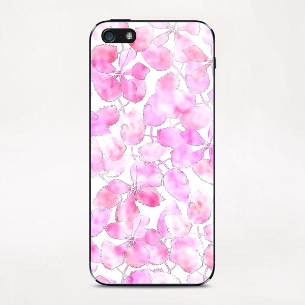 Watercolor Floral X 0.1 iPhone & iPod Skin by Amir Faysal