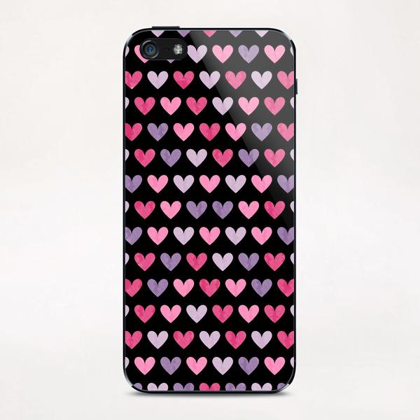 Cute Hearts iPhone & iPod Skin by Amir Faysal