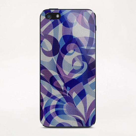 Floral Abstract G4 iPhone & iPod Skin by MedusArt