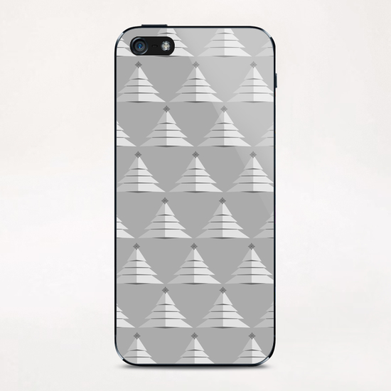 Grey Christmas by PIEL iPhone & iPod Skin by PIEL Design