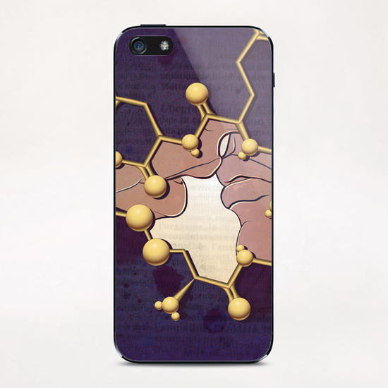 Kiss and Oxytocin iPhone & iPod Skin by IlluScientia