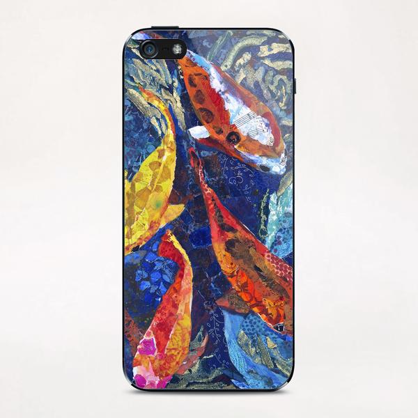 Koi Pond II iPhone & iPod Skin by Elizabeth St. Hilaire