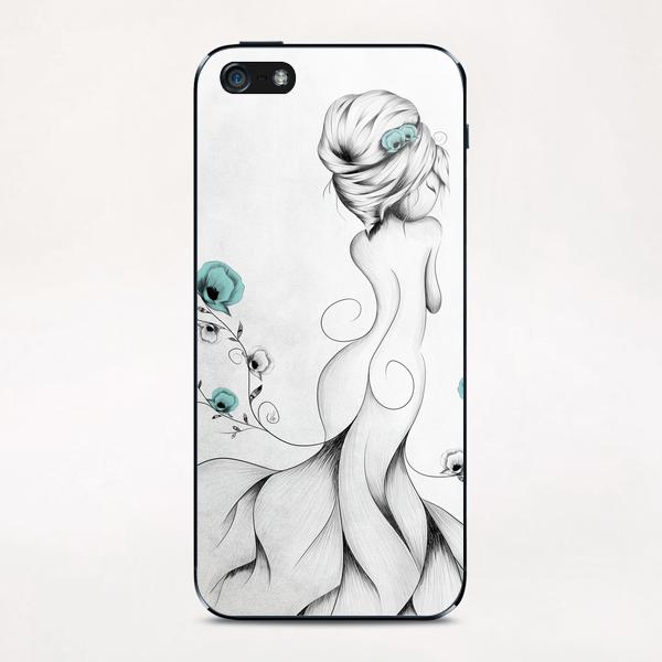 Poppy Poem iPhone & iPod Skin by LouJah