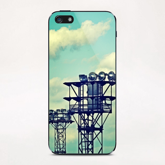 Sky and spot iPhone & iPod Skin by Stefan D