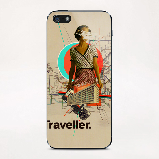 Traveller iPhone & iPod Skin by Frank Moth