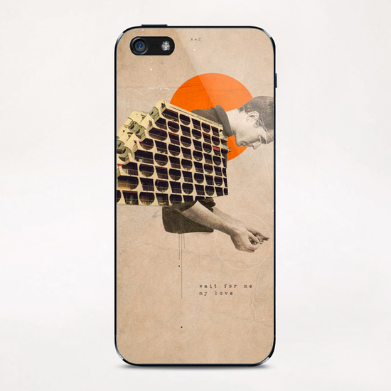 Wait For Me iPhone & iPod Skin by Frank Moth