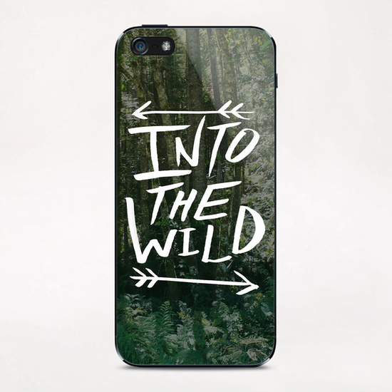 Into the Wild iPhone & iPod Skin by Leah Flores