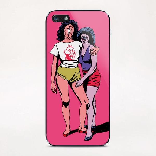 Sisters iPhone & iPod Skin by Lucile Godard