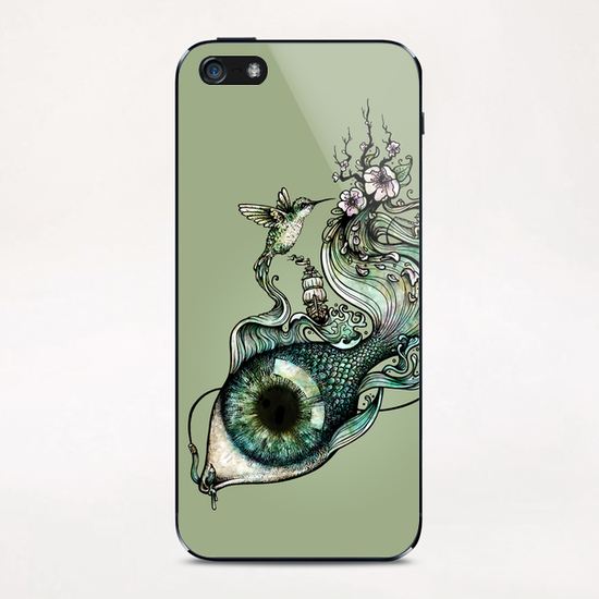 Flowing Creativity iPhone & iPod Skin by Enkel Dika