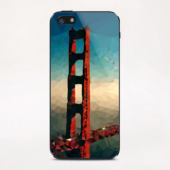 Golden Gate iPhone & iPod Skin by Vic Storia